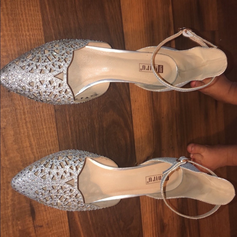 Sparkly heels